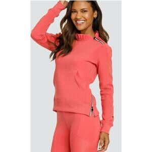 NEW TAIL ACTIVEWEAR condoleezza pullover in cherry rose